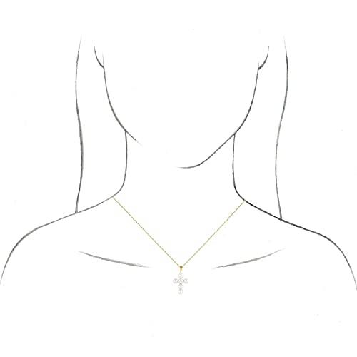 【並行輸入品】Diamond2Deal Sterling Silver Freshwater Cultured Pearl Cross Pen_7