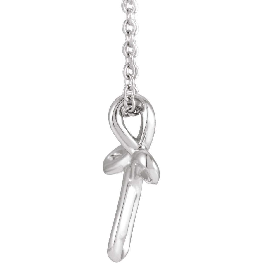 【並行輸入品】Diamond2Deal Sterling Silver 13.35x10.42 mm Youth Cross Pendant_3