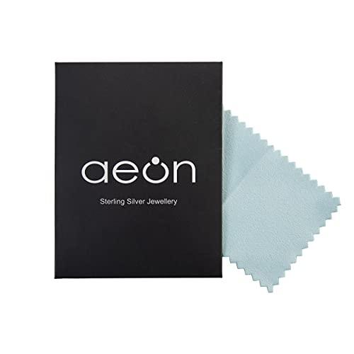 【並行輸入品】aeon Jewellery 925スターリングシルバーネックレス 1mm ダイヤモンドカット カーブチェーンネックレス |_7