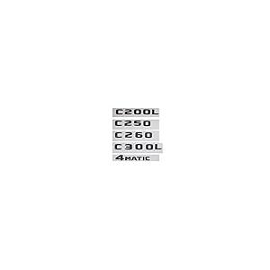 【並行輸入品】Gloss Black Trunk Letters Badge Emblem for Mercedes Benz C200 C2の画像