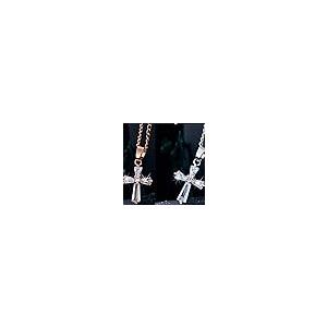 【並行輸入品】GOMYIE Cross Pendant Necklace Lady Crystal Cubic Zirconia Long N_5