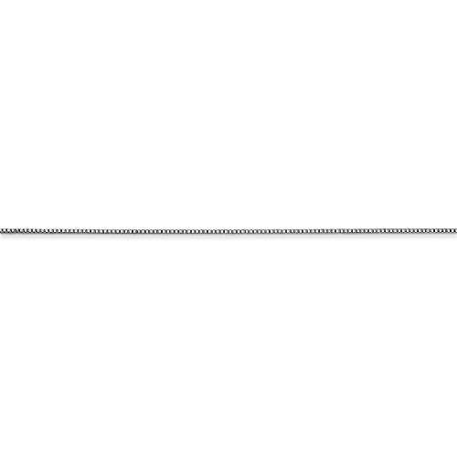 【並行輸入品】Jewelry Stores Network Classic Box Chain Necklace in Real 14k Whの画像