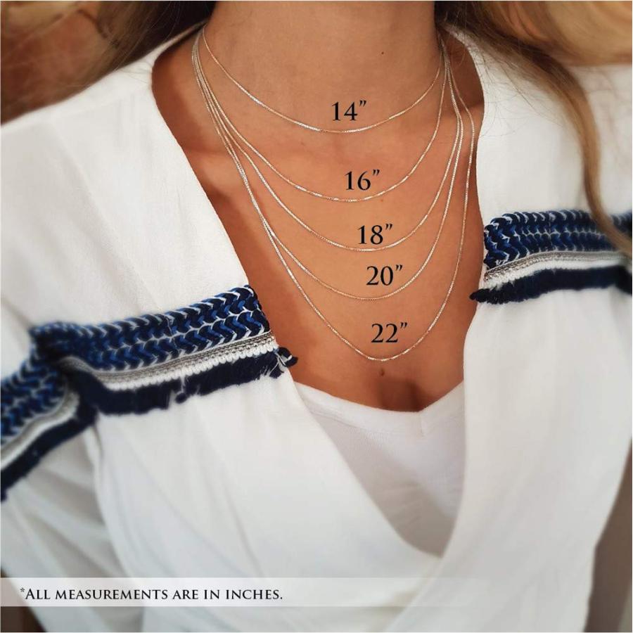 【並行輸入品】Elefezar Personalized Japanese Name Necklace Custom Sterling Sil_3