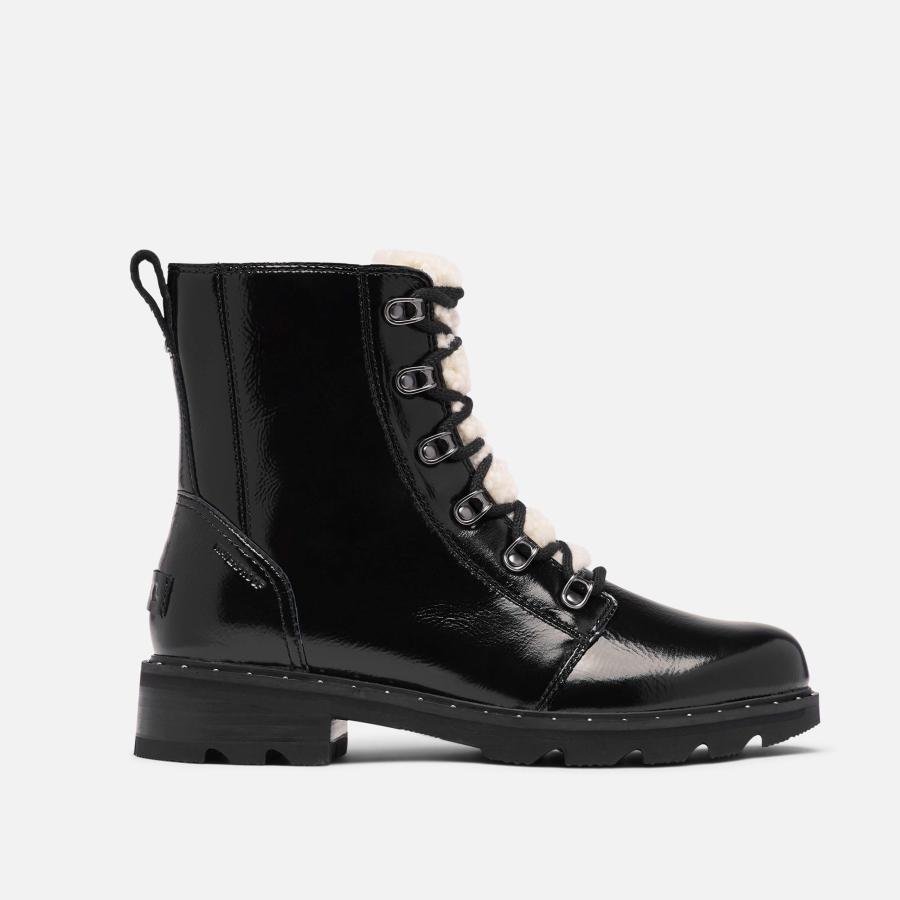 【並行輸入品】Sorel レディース Lennox レースコージーブーツ レイン 防水 ブラック サイズ US サイズ: 6 カ_3