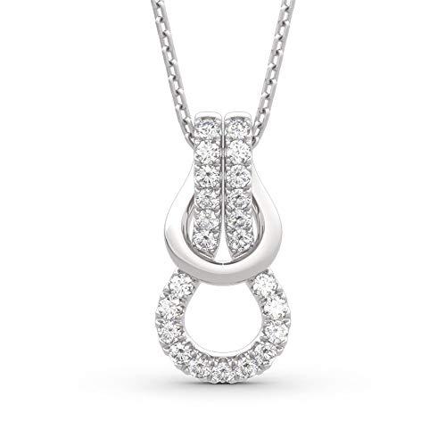 並行輸入品】Jeulia Infinity Love Necklace 925 Sterling Silver 