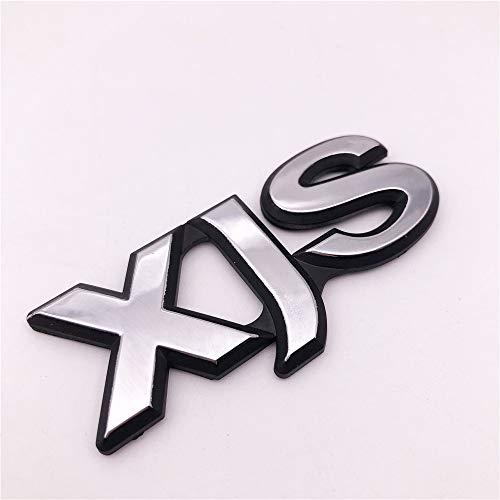 【並行輸入品】FT\u0026C 1PC Word XJS カートランク3Dレタークロームバッジエンブレムステッカーデカール BEC22056 1PC Wの画像