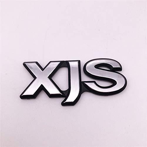 【並行輸入品】FT\u0026C 1PC Word XJS カートランク3Dレタークロームバッジエンブレムステッカーデカール BEC22056 1PC Wの画像