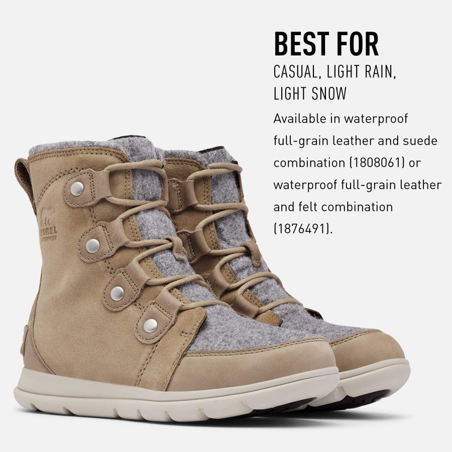 【並行輸入品】Sorel Explorer Joan Khaki Ii 11 B (M) Sorel Explorer Joan Khaki Iの画像