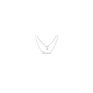 【並行輸入品】Blocaci Layered Personalized Custom Women Name Necklace with Peaの画像