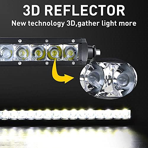 LEDワークライト Amazon.co.jp: SKYWORLD LED作業灯 薄型 38インチ 180W 36連