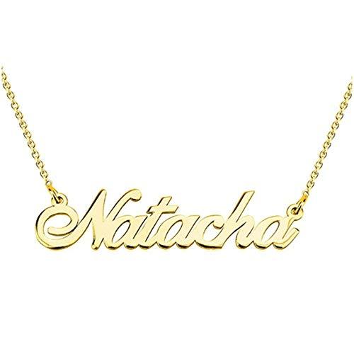 【並行輸入品】Blocaci Name Necklace for Women Personalized Gold 10K 14K 18K Giの画像