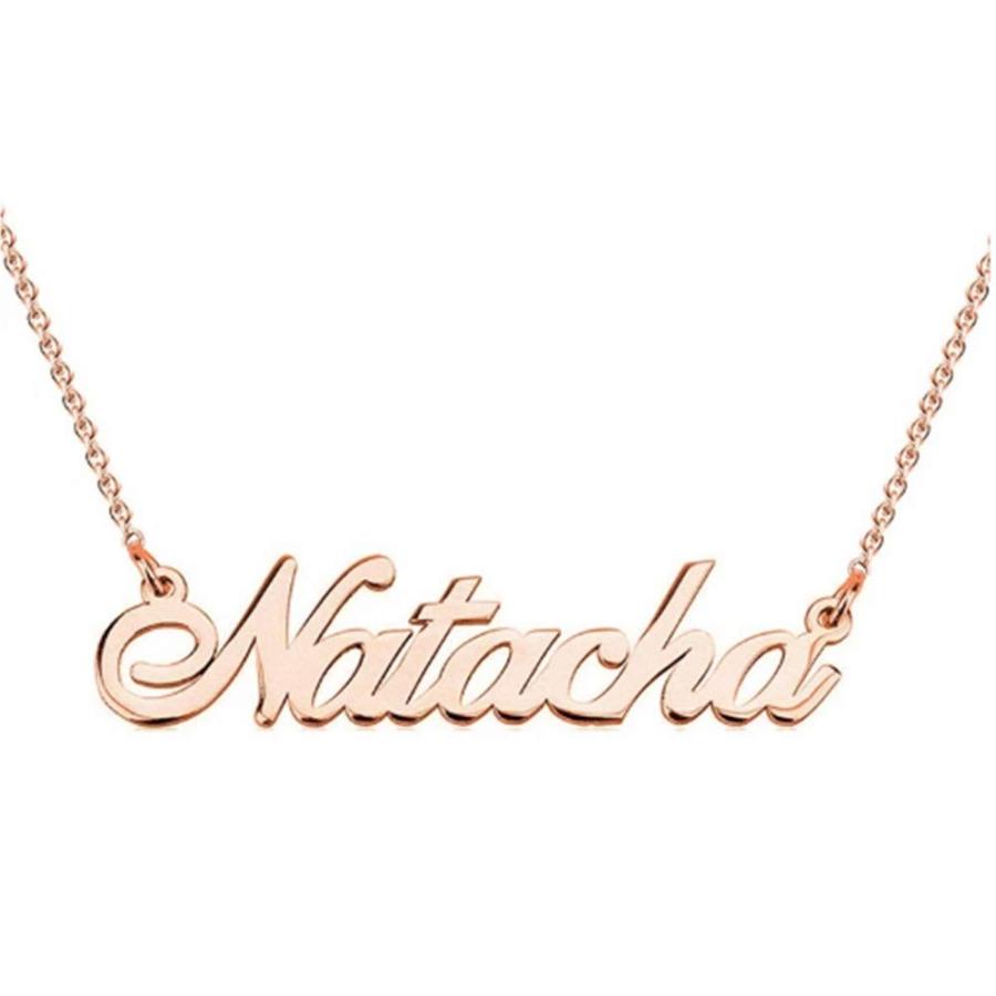 【並行輸入品】Blocaci Name Necklace for Women Personalized Gold 10K 14K 18K Giの画像