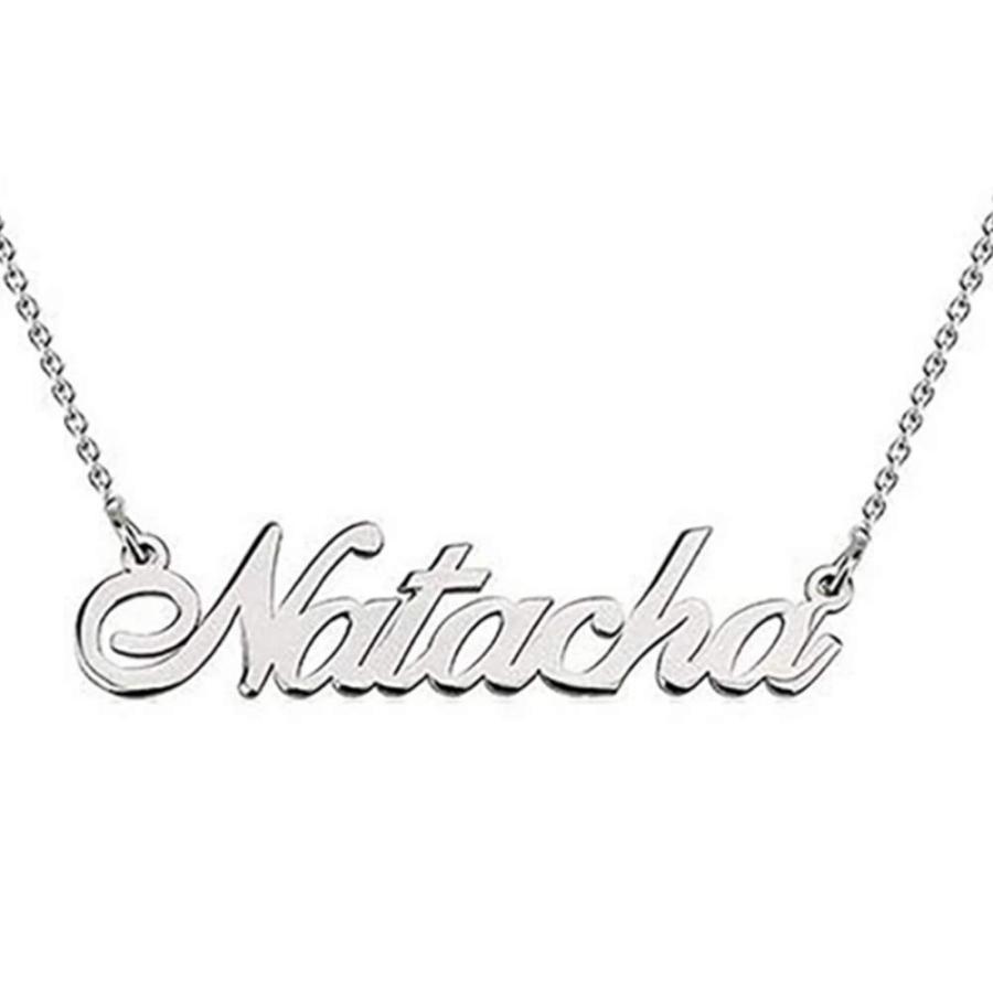 【並行輸入品】Blocaci Name Necklace for Women Personalized Gold 10K 14K 18K Giの画像