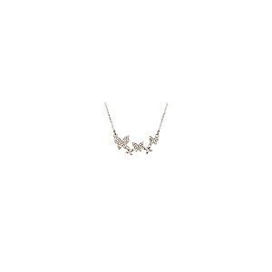 【並行輸入品】MileHouse Fashion Necklace for Women Girls，s Rhinestone Inlaid B_2