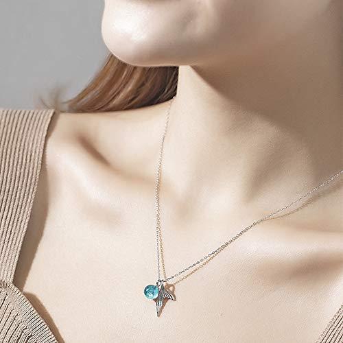 【並行輸入品】MileHouse Fashion Necklace for Women Girls，Mermaid Fish Tail Pen_9