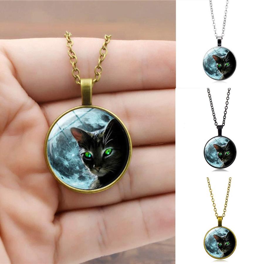 【並行輸入品】MileHouse Fashion Necklace for Women Girls，Vintage Jewelry Cat P_3