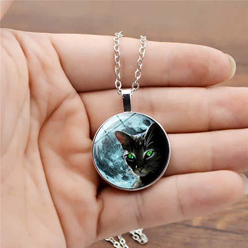 【並行輸入品】MileHouse Fashion Necklace for Women Girls，Vintage Jewelry Cat P_7