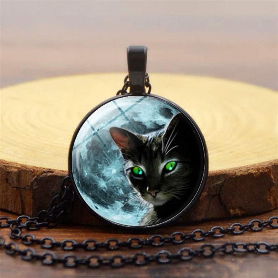 【並行輸入品】MileHouse Fashion Necklace for Women Girls，Vintage Jewelry Cat P_9