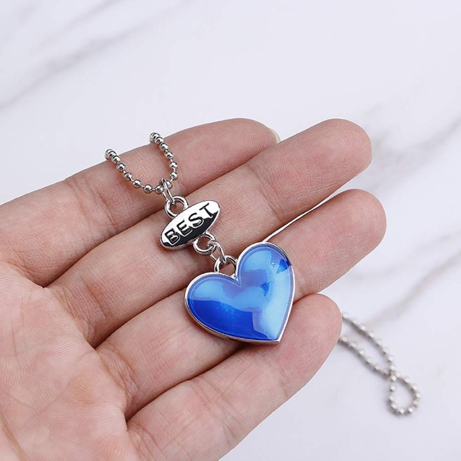 【並行輸入品】MileHouse Fashion Necklace for Women Girls,3Pcs/Set Star Moon Loの画像