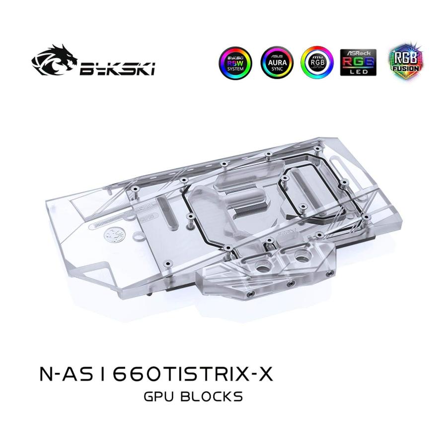 Bykski フルカバー GPU ウォーターブロック ASUS ROG Strix GTX 1660Ti O6G ゲーム用   ク 並行輸入品｜best-style｜04