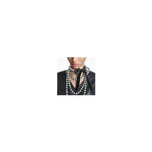 【並行輸入品】MileHouse Fashion Pendant Necklace for Women， Bowknot Velvet Rop_5