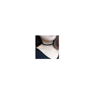 【並行輸入品】MileHouse Fashion Pendant Necklace for Women， Punk Hearts Velvet_9