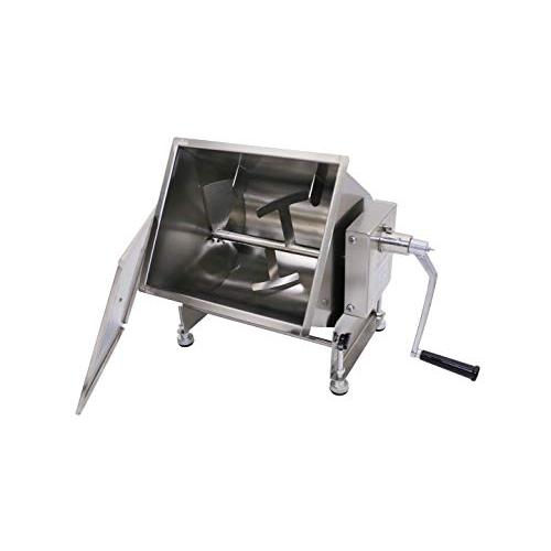 並行輸入品】業務用傾斜ミキサー ステンレススチール 手動ミート