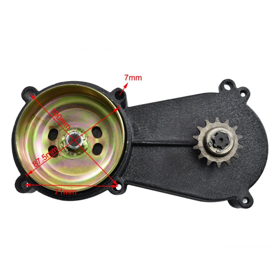 【並行輸入品】Fuerduo 14T T8F トランスミッション低減ギアボックス ギアボックスアセンブリ クラッチパッド付き 47cc 49cc_3