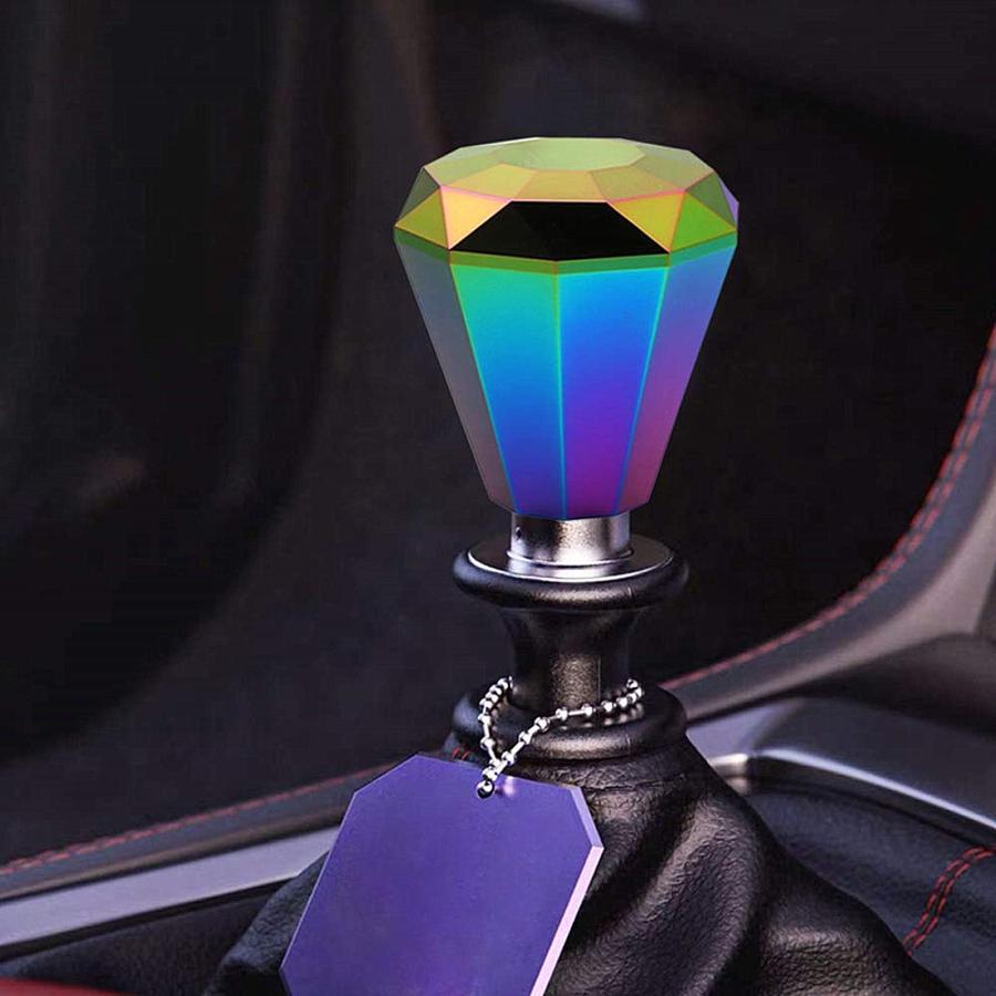 【並行輸入品】Kyostar ユニバーサルギアスティック シフトノブ 車のマニュアルトランスミッション (ネオクローム) #8555 Kyostの画像