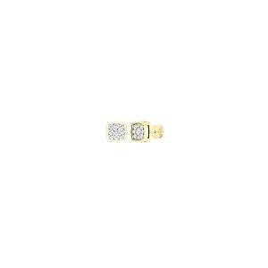 【並行輸入品】Dazzlingrock Collection 0.35カラット (ctw) ラウンドホワイトダイヤモンド メンズ フラワークラスの画像
