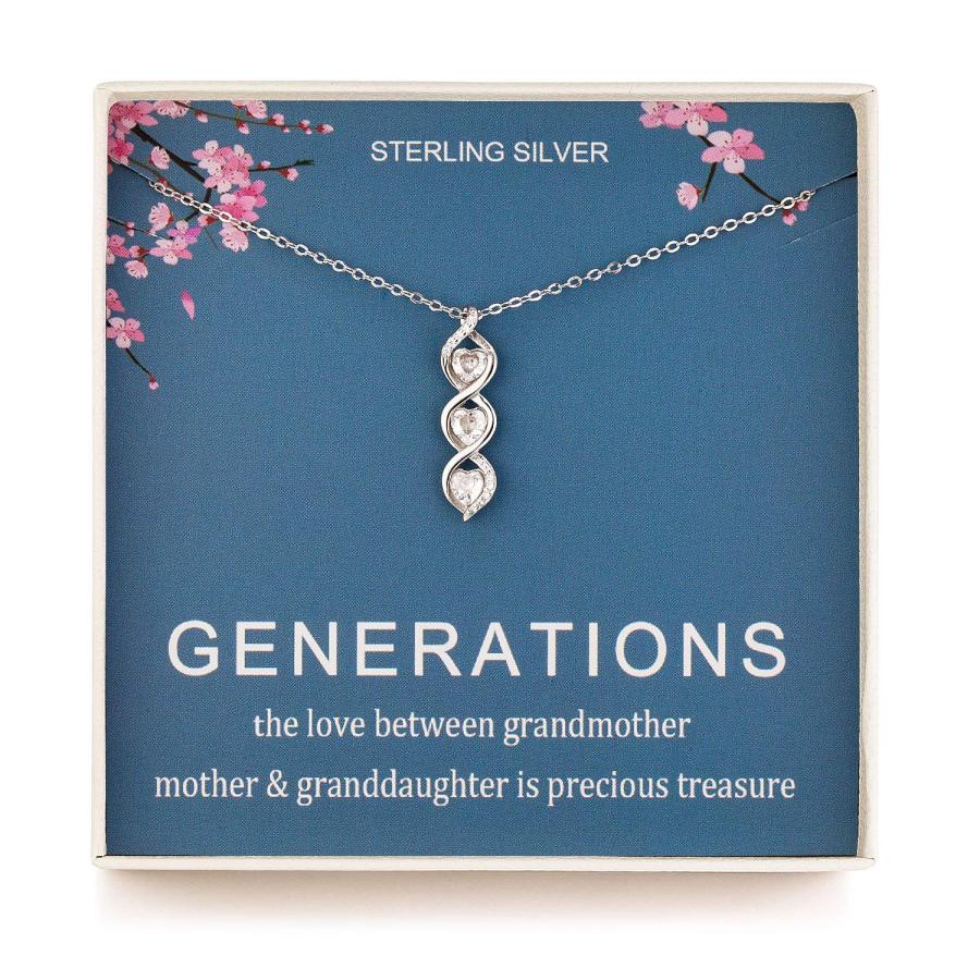 並行輸入品】Generations ネックレス スターリングシルバー スリー