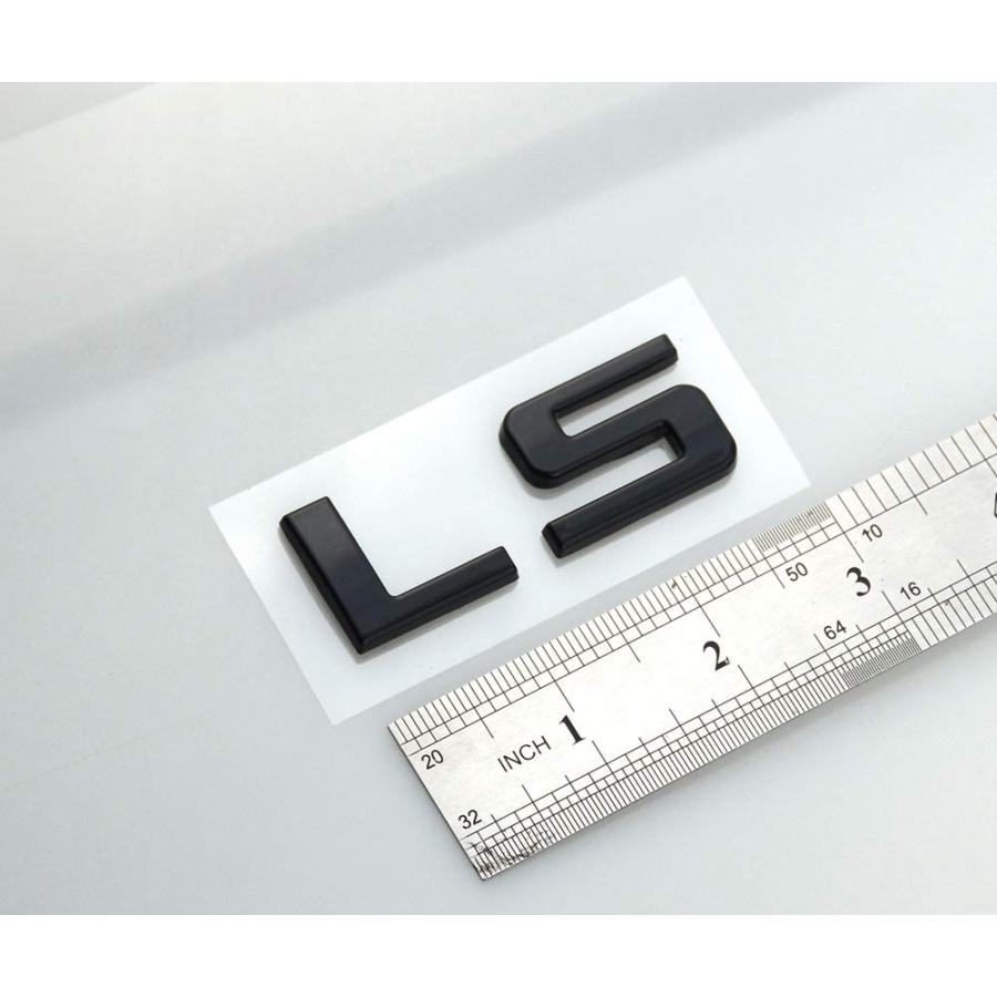 【並行輸入品】LS エンブレム ネームプレート レター 3D バッジ 交換用 1個 2007 2013 シボレー シルバラード タホ サバーバンの画像