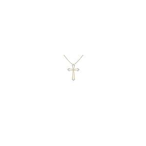 【並行輸入品】Angara Natural Diamond Cross Pendant Necklace for Women, Girls iの画像