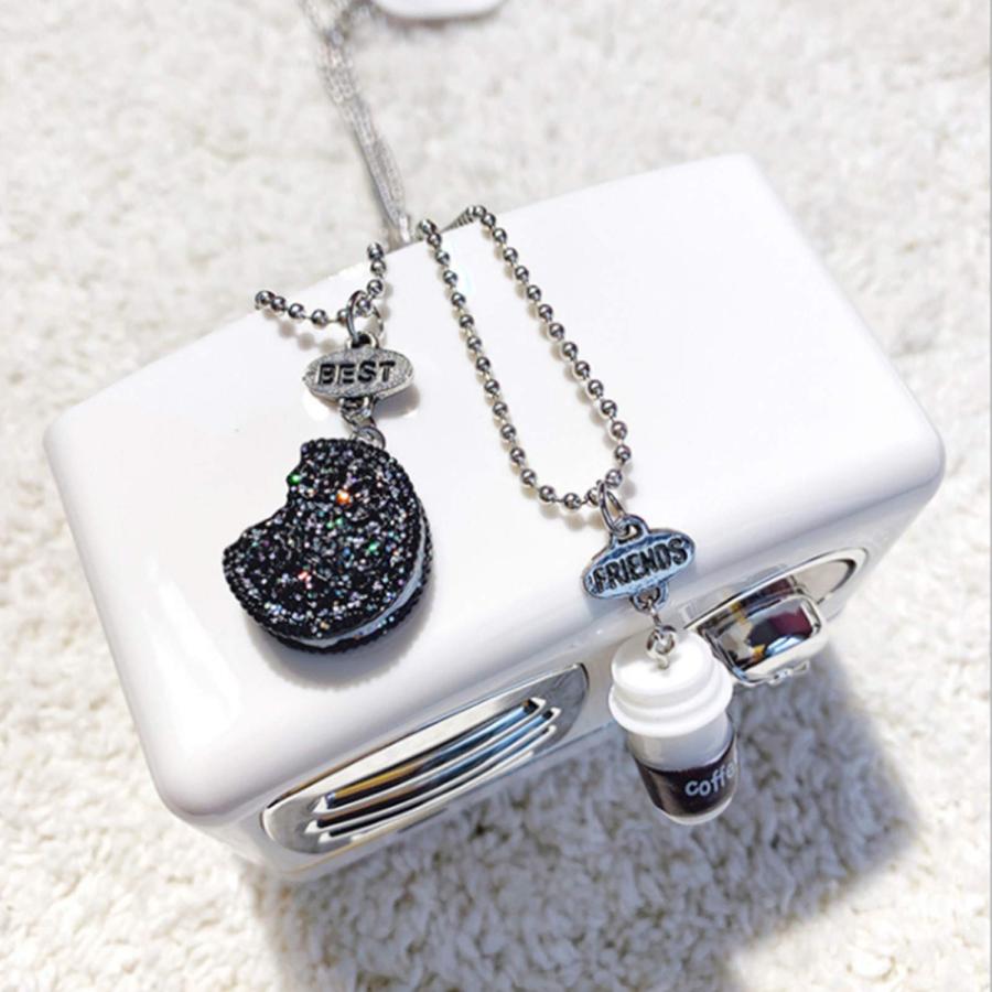 【並行輸入品】discountstore145 Pendant Necklace， 2Pcs/Set Cartoon Mini Biscuit_6