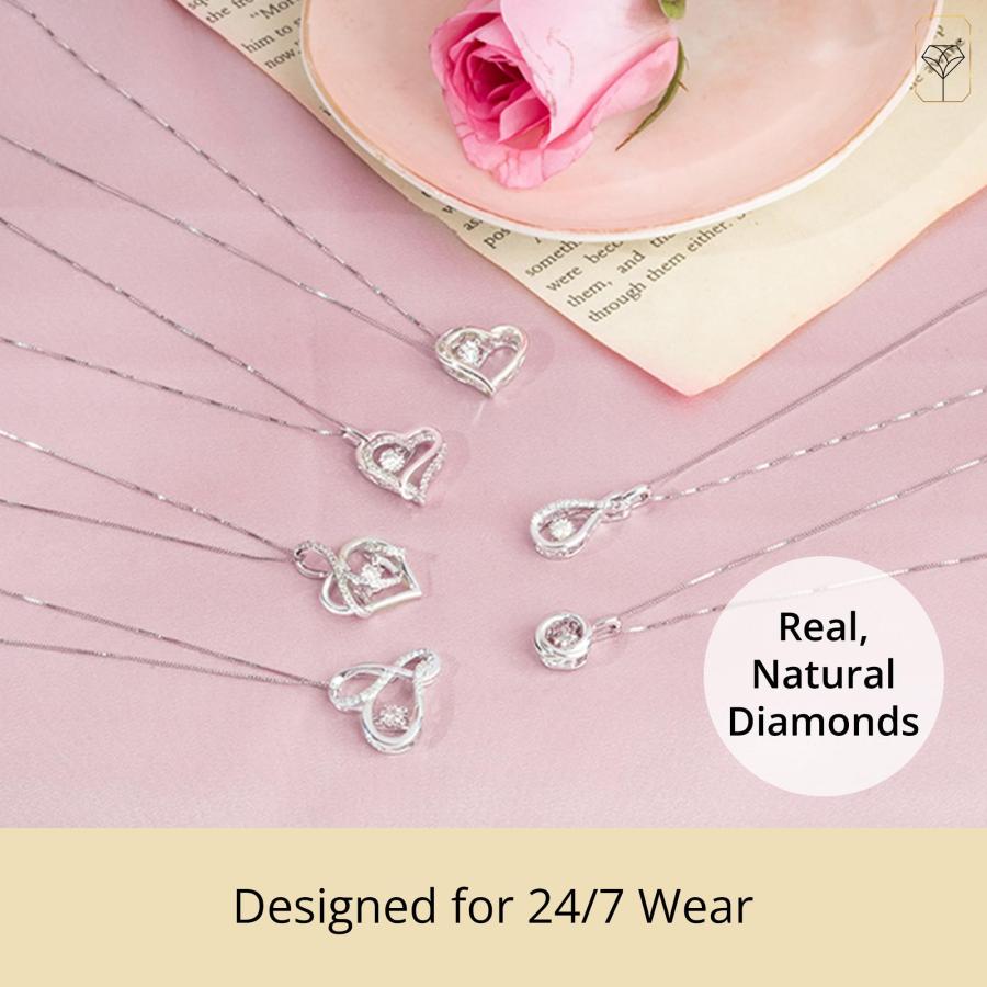 【並行輸入品】[Parade of Jewels] MAX + STONE ユニセックス アダルト 10Kゴールドダイヤモンドネックレス| 18の画像