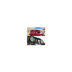 【並行輸入品】ANYTOP 4パック 7インチ 51W LEDラウンドライトバー LEDワークライト フラッドライトポッド オフロード 運転 ルの画像