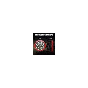 【並行輸入品】ANYTOP 4パック 7インチ 51W LEDラウンドライトバー LEDワークライト フラッドライトポッド オフロード 運転 ルの画像