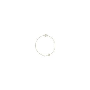 【並行輸入品】0.05 Cttw ダイヤモンド アルファベット イニシャル 英文字 K 6 7インチ ブレスレット (幅= 7.2mm)， 7_2