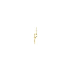 【並行輸入品】Solid 14k Yellow Gold 14.65x11.2mm Cross Crucifix Charm Pendantの画像