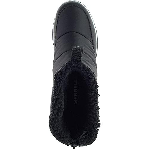 【並行輸入品】Merrell Women's Snowcreek Sport Mid Wp Snow Boot, Black, 7.5 UKの画像