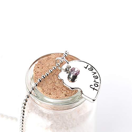 【並行輸入品】shiYsRL Women Necklace Pendant， 3Pcs/Set Women Best Friends Rhin_7
