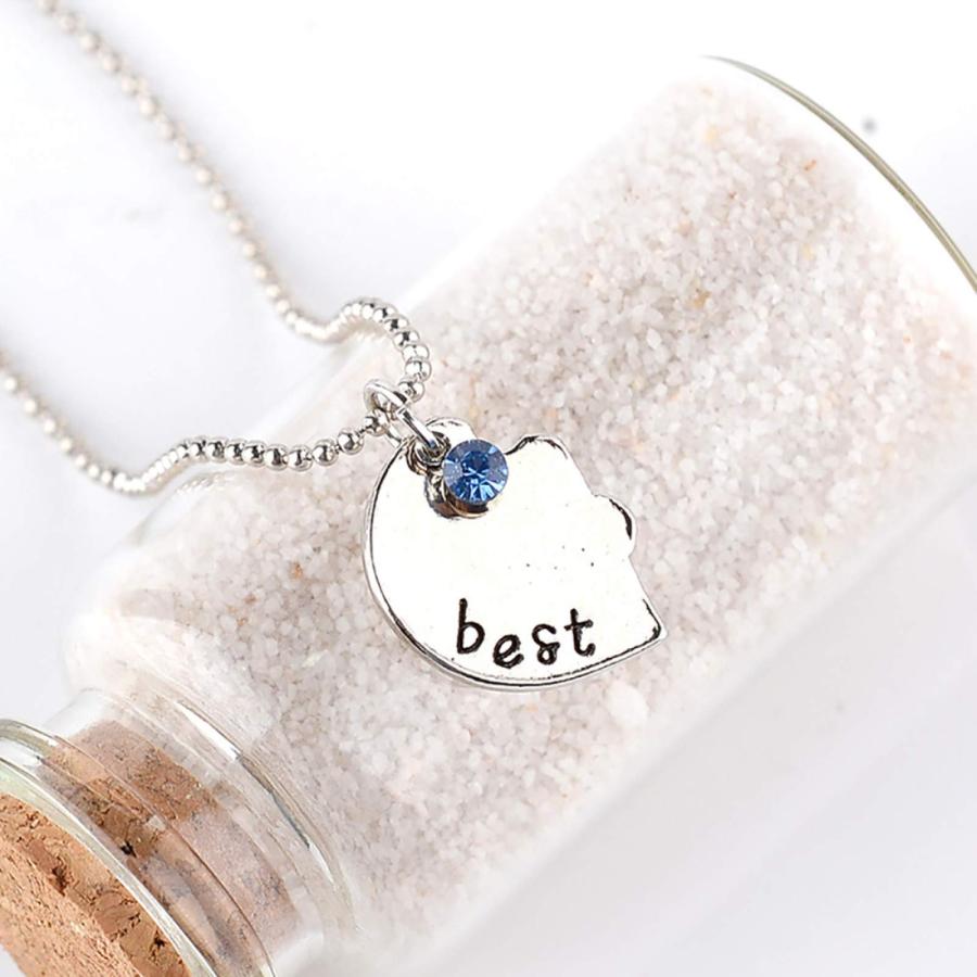 【並行輸入品】shiYsRL Women Necklace Pendant， 3Pcs/Set Women Best Friends Rhin_9