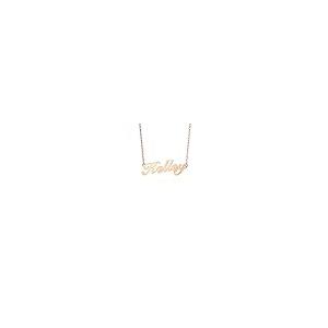 【並行輸入品】SISGEM 10K 14K 18K リアルゴールド カスタムネームネックレス レディース ガールズ 子供用 ネームプレート カス_5