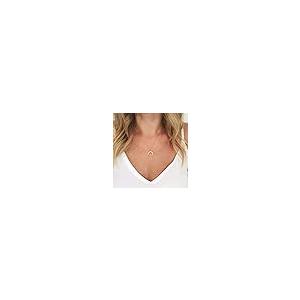 【並行輸入品】SEniutarm Necklaces for Women Girls Simple Women Crescent Moon_8