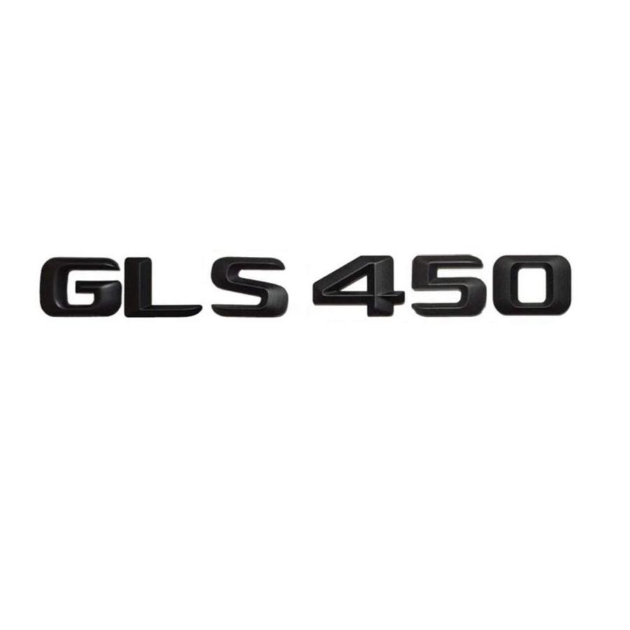 【並行輸入品】Un Branded Matt Black GLS 450\" Car Trunk Rear Letters Words Numbの画像