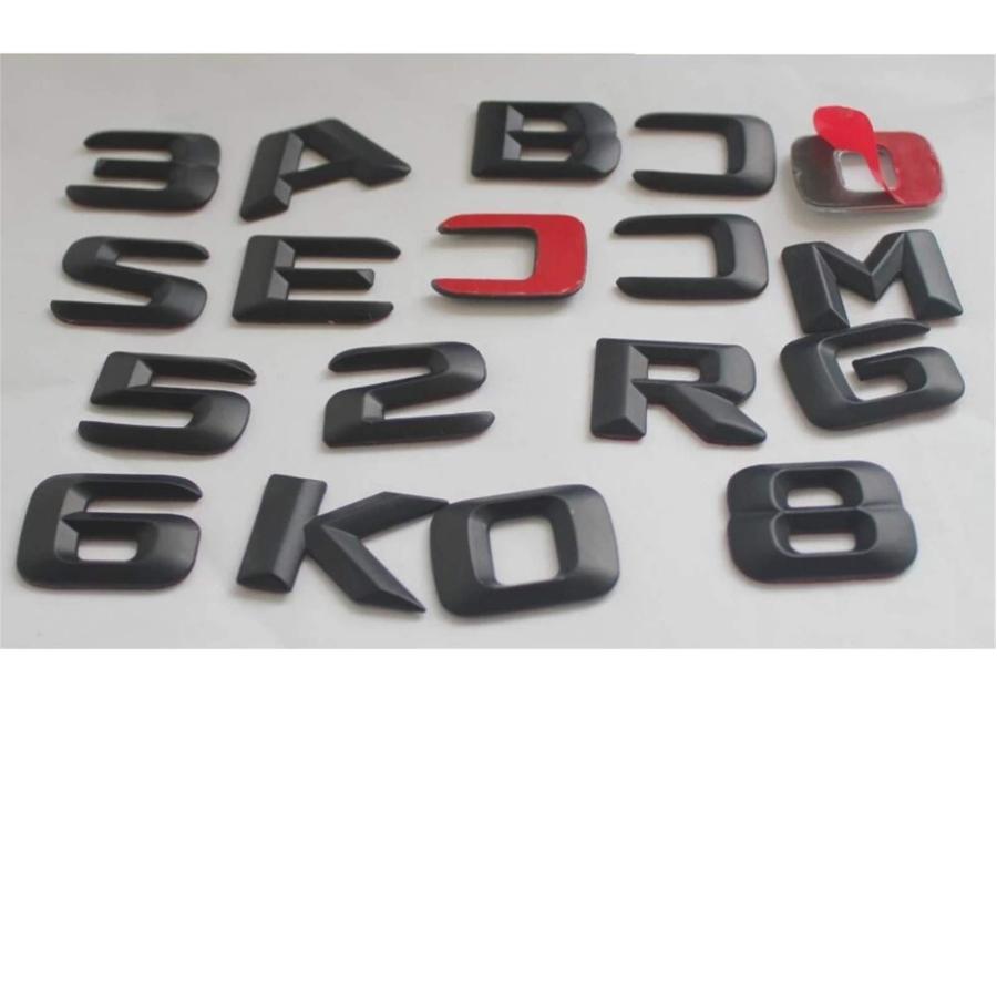 【並行輸入品】Un Branded Matt Black GLS 450\" Car Trunk Rear Letters Words Numbの画像