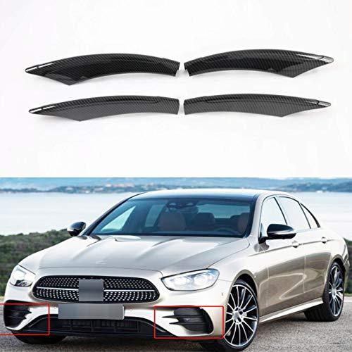 【並行輸入品】Momoap / 2Pcs ABS Carbon Fiber Style Front Fog Light Lamp Coverの画像