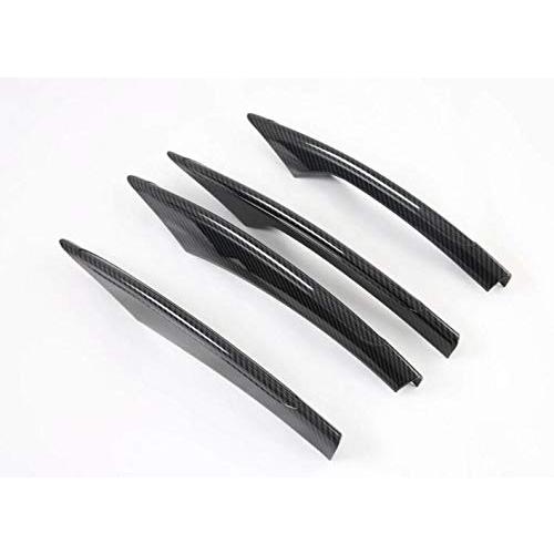 【並行輸入品】Momoap / 2Pcs ABS Carbon Fiber Style Front Fog Light Lamp Coverの画像