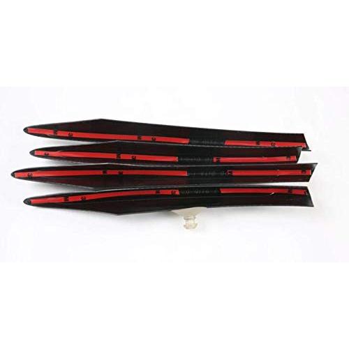 【並行輸入品】Momoap / 2Pcs ABS Carbon Fiber Style Front Fog Light Lamp Coverの画像