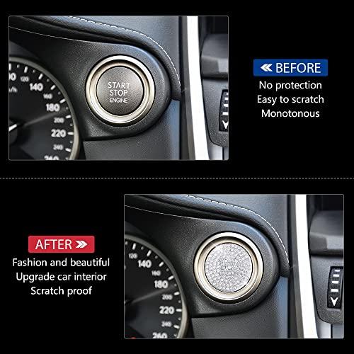 【並行輸入品】PIFOOG for Lexus Accessories Bling Engine Start Stop Button Coveの画像